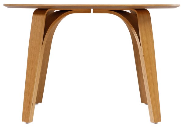 BOLZANO 1200 Dąb Naturalny - STÓŁ OKRĄGŁY DREWNIANY DO KUCHNI JADALNI SALONU MODERN CLASSIC