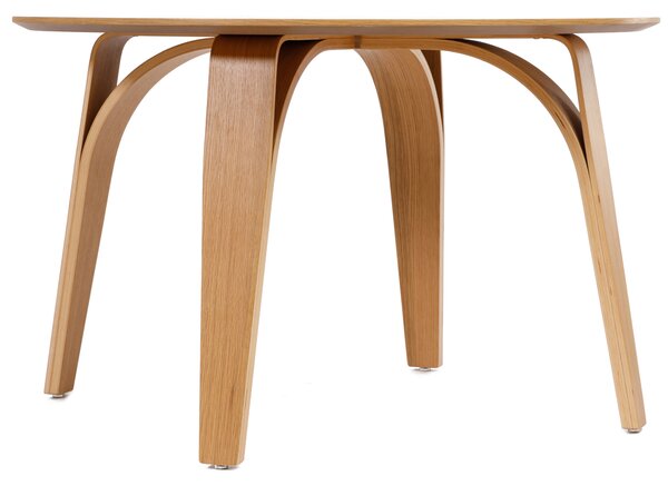 BOLZANO 1200 Dąb Naturalny - STÓŁ OKRĄGŁY DREWNIANY DO KUCHNI JADALNI SALONU MODERN CLASSIC