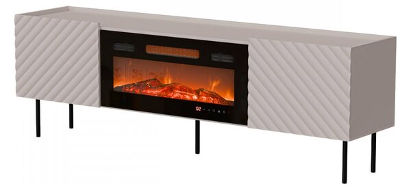 Szafka RTV z kominkiem Gretzo 180 2D