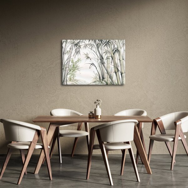 Obraz - Bambusy, rysunek (70x50 cm)