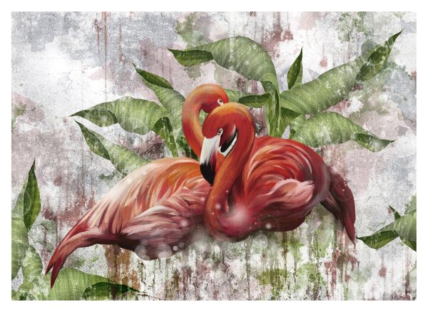 Obraz - Flamingi (70x50 cm)