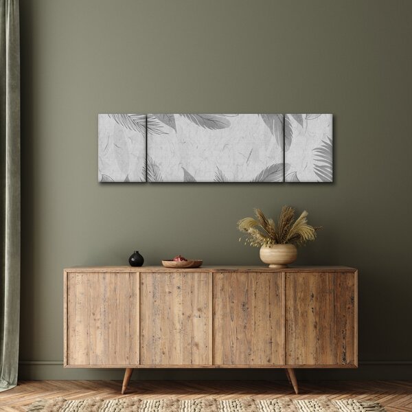 Obraz - Liście (170x50 cm)