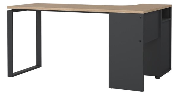 Biurko z blatem w dekorze dębu 100x150 cm Sign – Tvilum