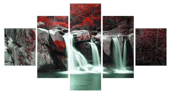 Obraz - Wodospady (125x70 cm)