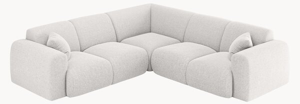 Dwustronna sofa narożna z szenilu Nolio (5-osobowa)