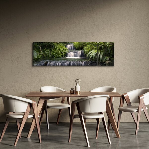 Obraz - Wodospady (170x50 cm)