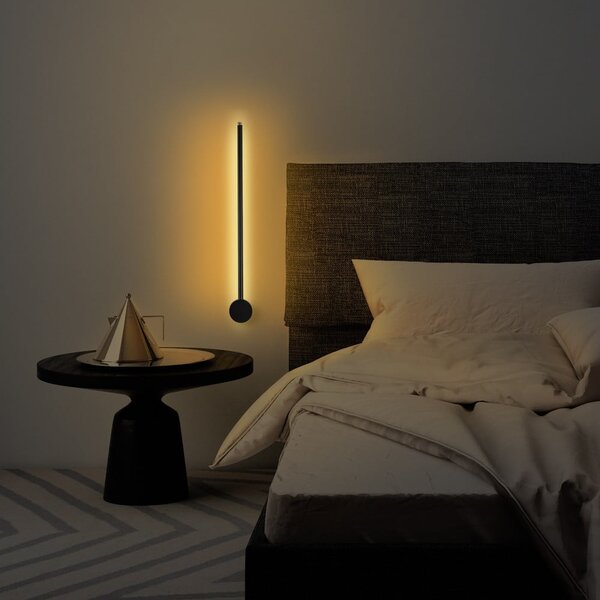 Czarny kinkiet LED Sword – Opviq lights