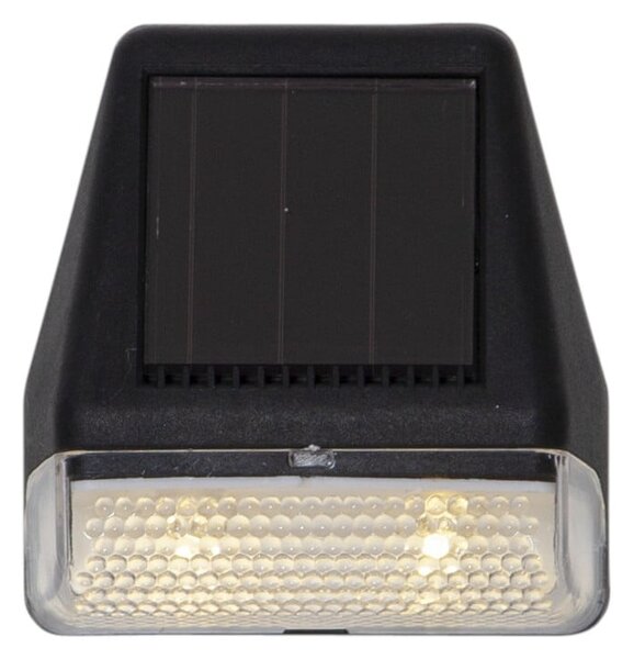 Zestaw 2 kinkietów solarnych LED Star Trading Wally, wys. 7,5 cm