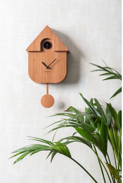 Wahadłowy zegar ścienny Modern Cuckoo – Karlsson