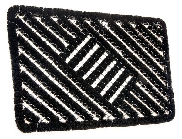 Wycieraczka z włókna kokosowego 40x60 cm Coco Black – Hanse Home