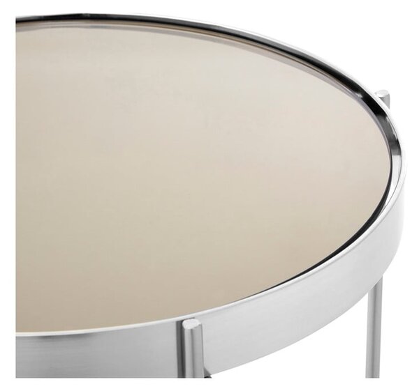 Okrągły stolik ze szklanym blatem ø 33 cm Allure – Premier Housewares