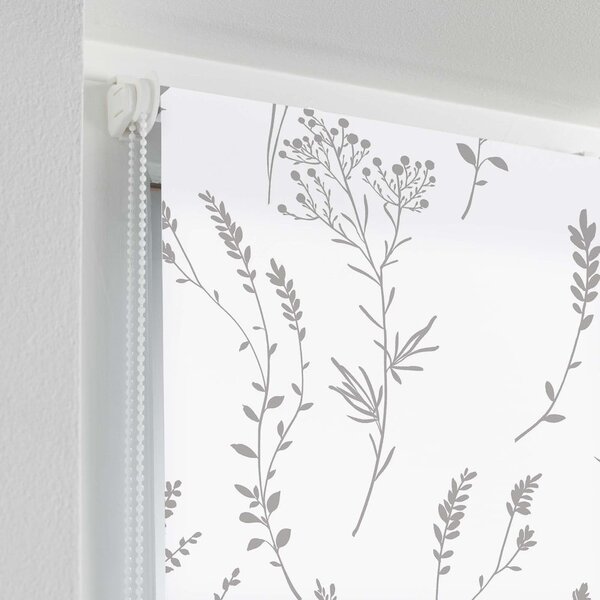 Biała tekstylna roleta 60x90 cm Forelista – douceur d'intérieur