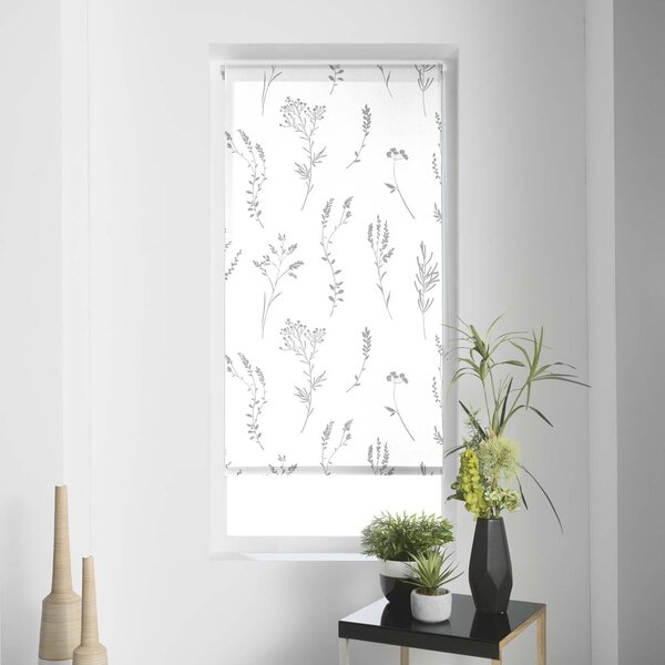 Biała tekstylna roleta 60x90 cm Forelista – douceur d'intérieur