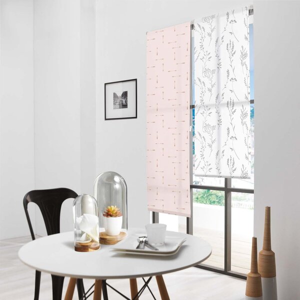 Biała tekstylna roleta 60x90 cm Forelista – douceur d'intérieur