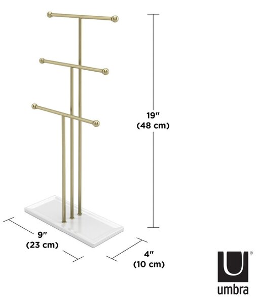 Metalowy stojak na biżuterię Trigem – Umbra