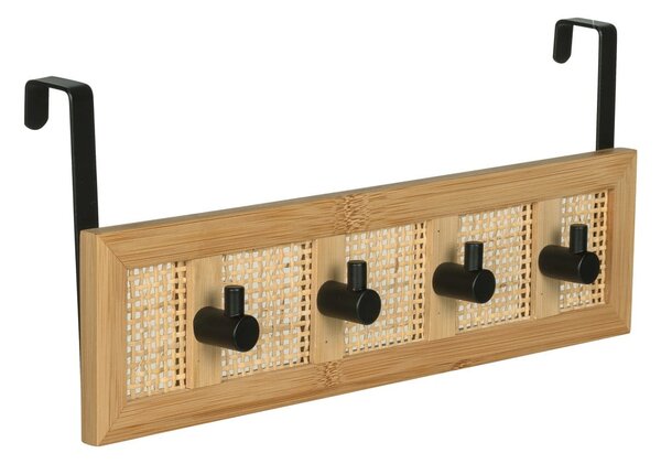 Rattanowy wieszak na drzwi 33 cm Allegre – Wenko