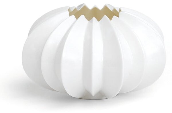 Biały porcelanowy świecznik Kähler Design Stella, ⌀ 13,5 cm