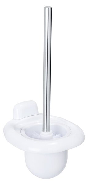 Biała ścienna plastikowa szczotka do WC Pure – Wenko