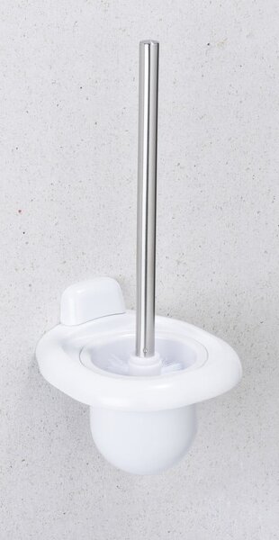 Biała ścienna plastikowa szczotka do WC Pure – Wenko