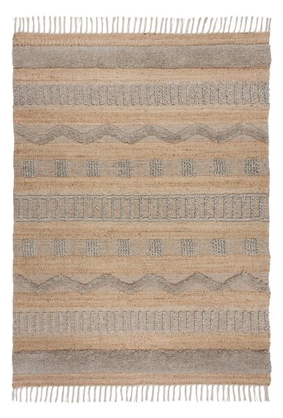Jasnoszaro-naturalny dywan 160x230 cm Medina – Flair Rugs
