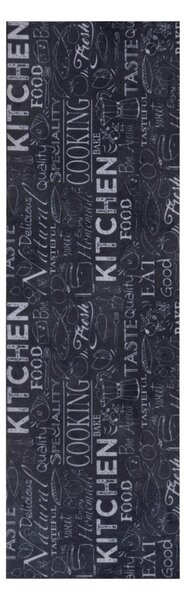 Czarny chodnik 50x150 cm Wild Kitchen Board – Hanse Home