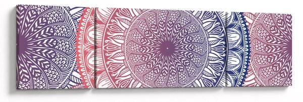 Obraz z mandali (170x50 cm)