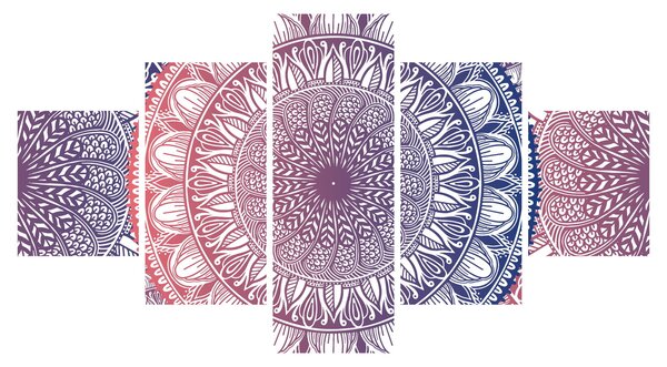 Obraz z mandali (125x70 cm)