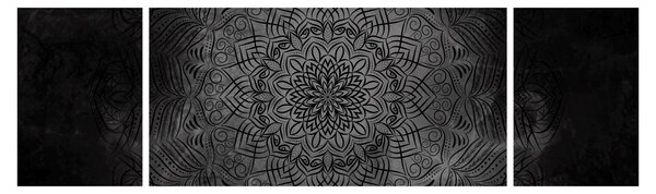Obraz - Mistyczna mandala (170x50 cm)