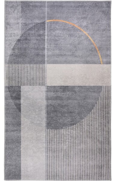 Szary dywan odpowiedni do prania 80x150 cm – Vitaus