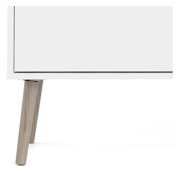 Biała komoda 196x82x39 cm Oslo – Tvilum