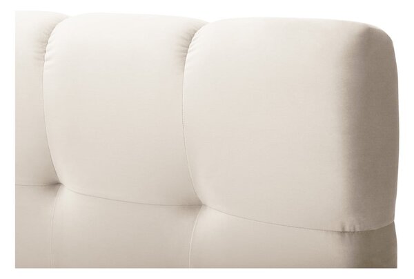 Beżowe łóżko boxspring ze schowkiem 180x200 cm Bali – Cosmopolitan Design