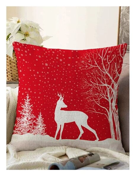 Poszewka na poduszkę ze świątecznym motywem 43x43 cm – Mila Home