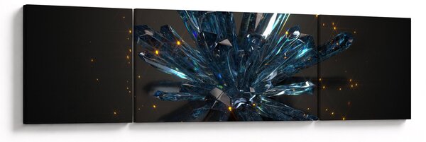 Obraz kryształu (170x50 cm)