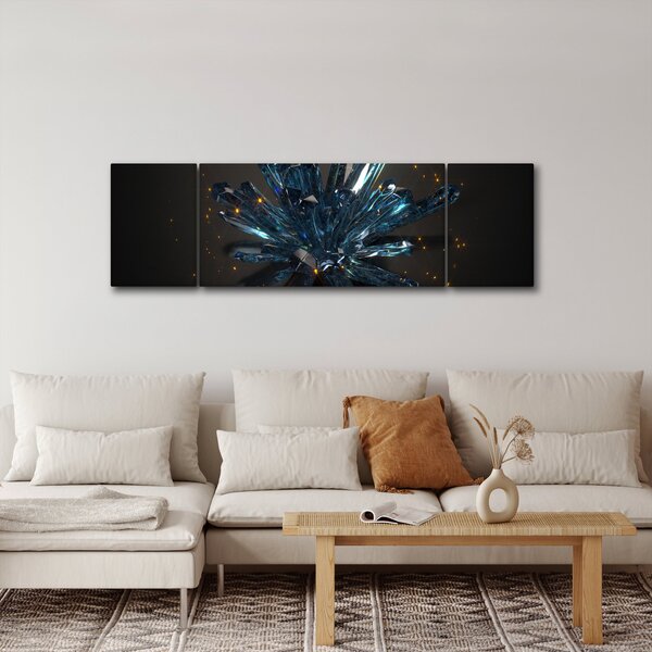 Obraz kryształu (170x50 cm)