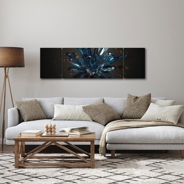 Obraz kryształu (170x50 cm)