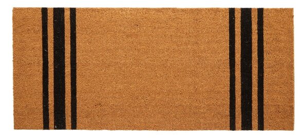 Wycieraczka z włókna kokosowego 55x125 cm Black Stripe – Premier Housewares