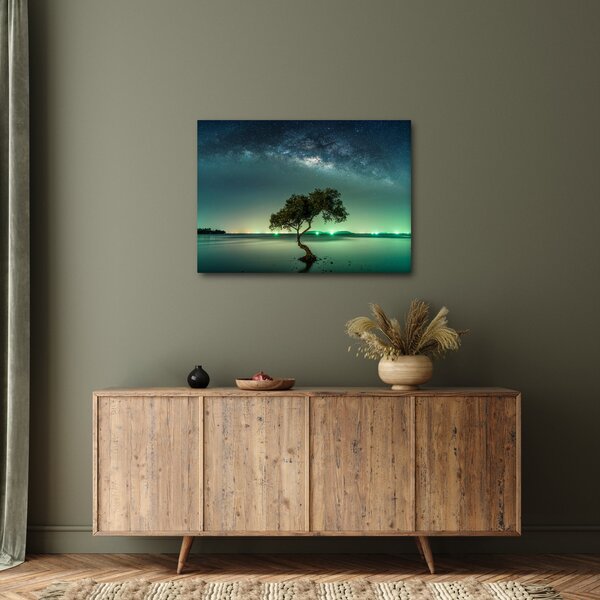 Obraz nocnego nieba (70x50 cm)