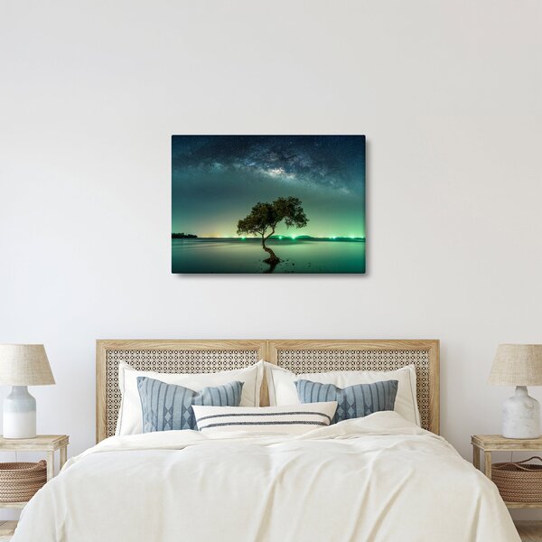 Obraz nocnego nieba (70x50 cm)