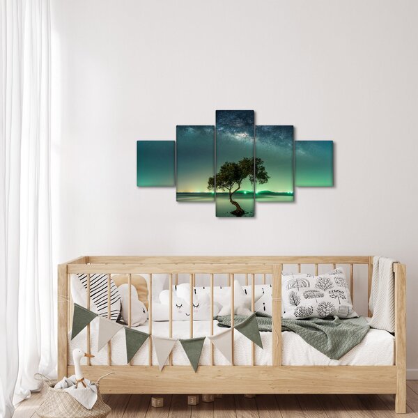 Obraz nocnego nieba (125x70 cm)