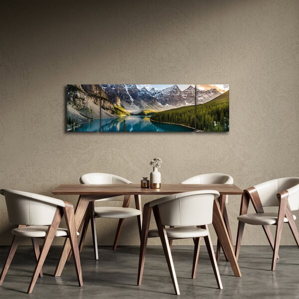 Obraz - Kanada, Park Narodowy Banff, Jezioro Moraine (170x50 cm)