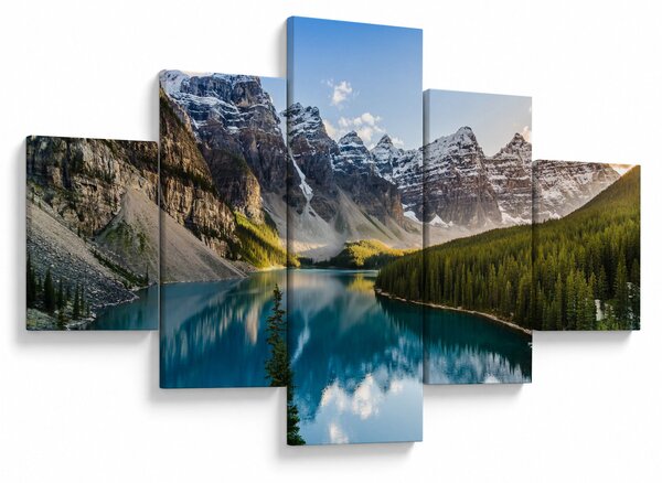 Obraz - Kanada, Park Narodowy Banff, Jezioro Moraine (125x70 cm)