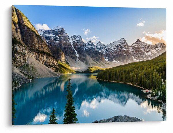 Obraz - Kanada, Park Narodowy Banff, Jezioro Moraine (70x50 cm)