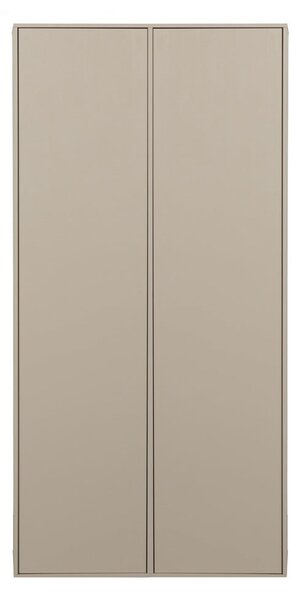 Kremowa szafa modułowa z litego drewna sosnowego 100x200 cm Daily – vtwonen