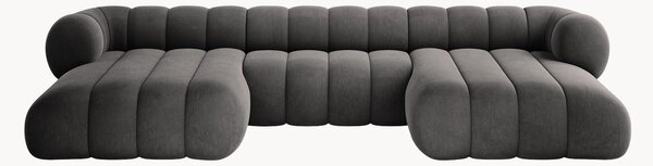 Panoramiczna sofa z aksamitu Koge (6-osobowa)