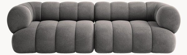 Sofa z aksamitu Koge (3-osobowa), S 240 cm