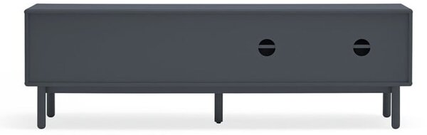 Ciemnoszara szafka pod TV 180x56 cm Corvo – Teulat