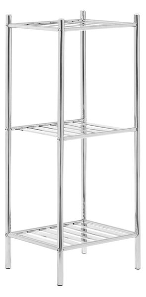 Regał łazienkowy w kolorze srebra 33x78 cm – Premier Housewares