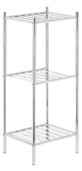 Regał łazienkowy w kolorze srebra 33x78 cm – Premier Housewares