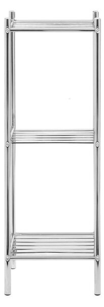 Regał łazienkowy w kolorze srebra 33x78 cm – Premier Housewares