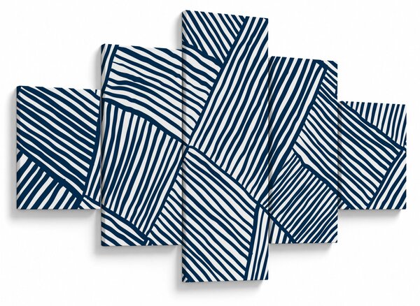 Obraz - linia 3D (125x70 cm)